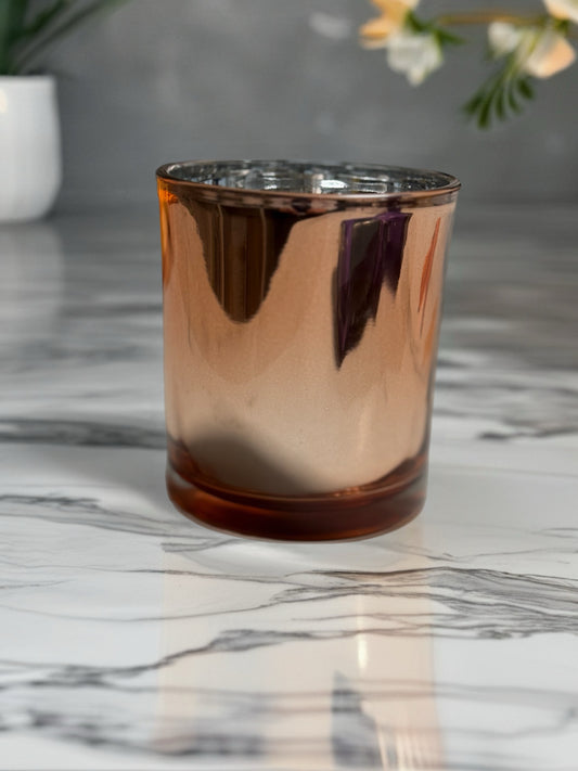 Small copper glass tumbler