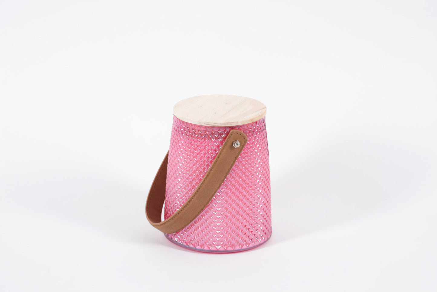 Lily Triple Wick Soy Candle - Red