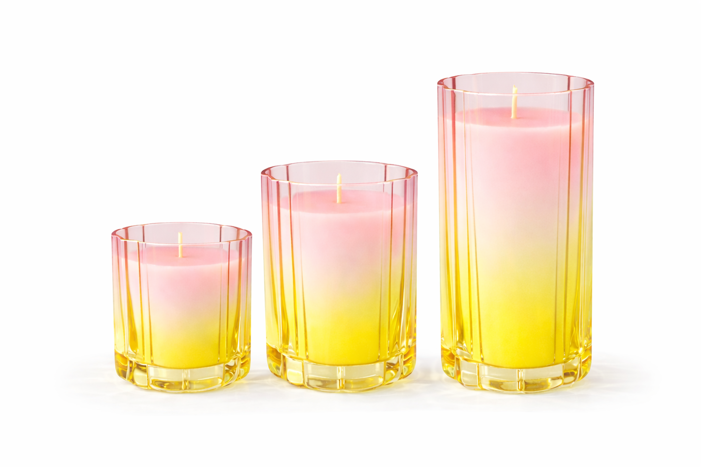 Yellow & Pink Wave - Medium