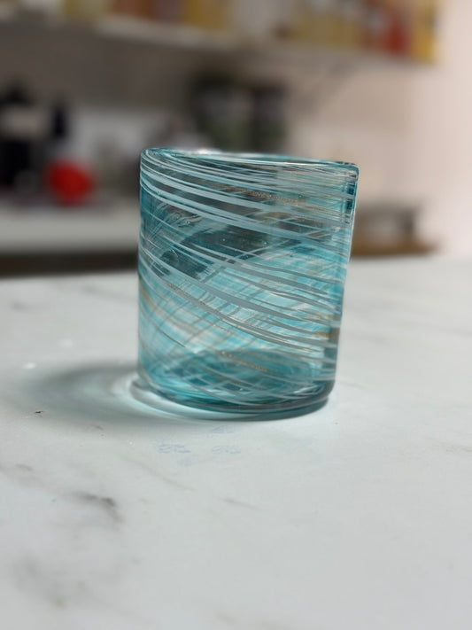 Vintage mint swirl