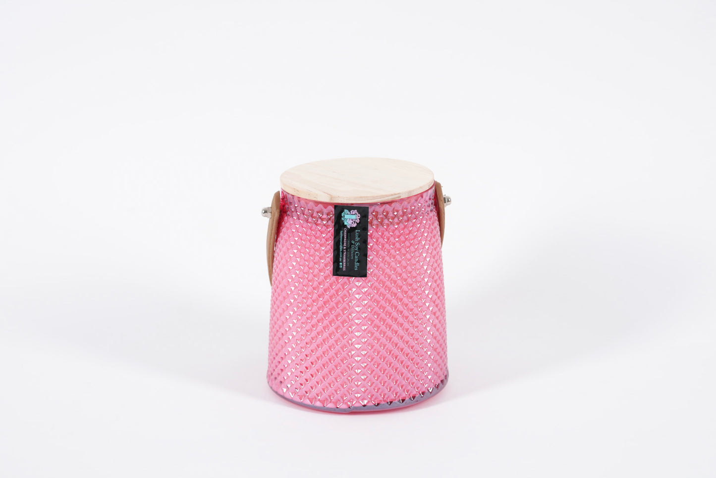 Lily Triple Wick Soy Candle - Red