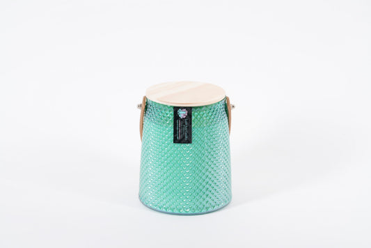 Lily Triple Wick Soy Candle - Green