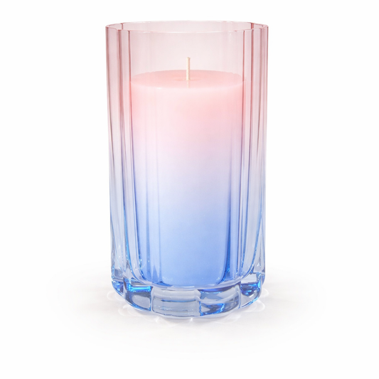 Blue & Pink Wave - Large