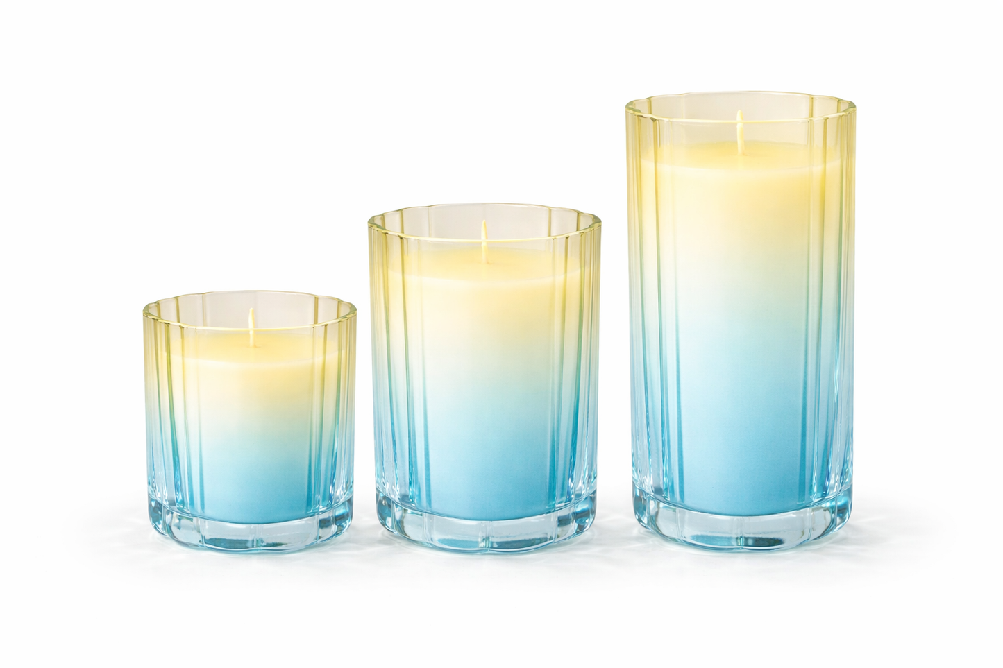 Blue & Yellow Wave - Large