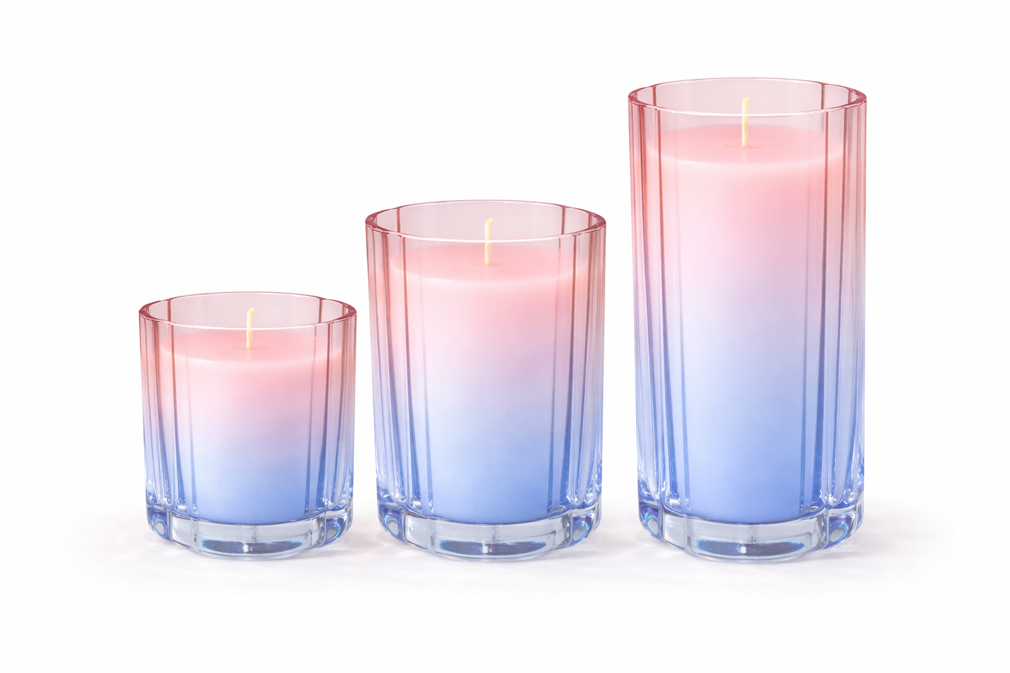 Blue & Pink Wave - Large